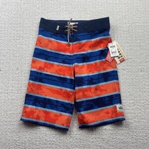 Vans Mens Windlass Swim Surf Boardshorts Youth Boys Sz 24 Beach Surf Skater NWT*